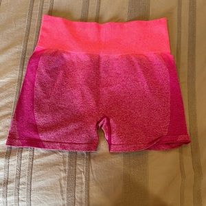 PINK seamless short bike shorts